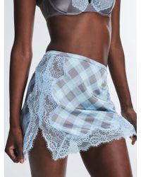 Savage X - Nite Shade Slip Skirt - Lyst