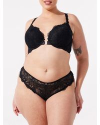 Savage X - Romantic Corded Lace Thong Panty - Lyst