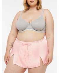 Savage X - Heavenly Satin Sleep Short - Lyst