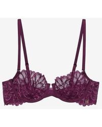 Savage X - Savage Not Sorry Unlined Lace Balconette Bra - Lyst