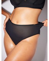 Savage X - See Thru U High-waist Bikini Knickers - Lyst