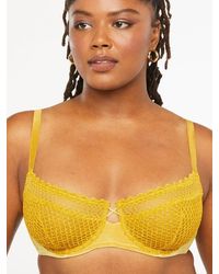 Savage X - Velvet Vixen Unlined Balconette Bra - Lyst