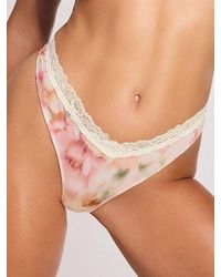 Savage X - Bare Flower Brazilian Panty - Lyst