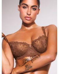 Savage X - Romantic Corded Lace Unlined Balconette Bra - Lyst