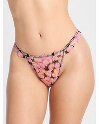 Savage X - Sun Tide Floral Lace Thong - Lyst