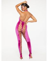 Savage X - Velvet Vixen Catsuit - Lyst
