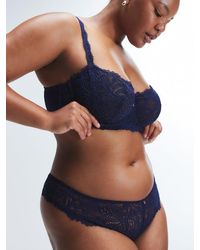 Savage X - Romantic Corded Lace Unlined Balconette Bra - Lyst