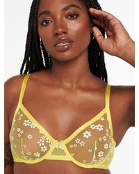 Savage X - Puff Daisy Unlined Bra - Lyst