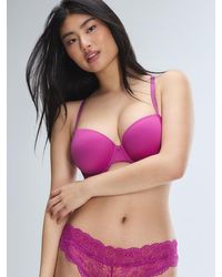 Savage X - Soft N' Savage Lace Convertible Demi Bra - Lyst