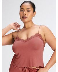 Savage X - Gossamer Dreams Lace-trim Sleep Cami - Lyst