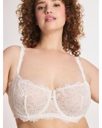 Savage X - Romantic Corded Lace Unlined Balconette Bra - Lyst