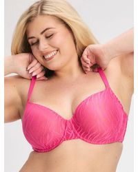 Savage X - Untamed Lavish Lace Unlined Low-cut Balconette Bra - Lyst