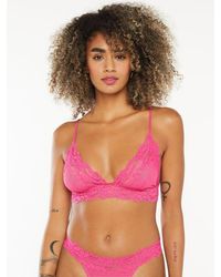 Savage X - Dotted Mesh Bralette - Lyst