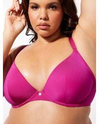 Savage X - New Microfiber Unlined Plunge Bra - Lyst