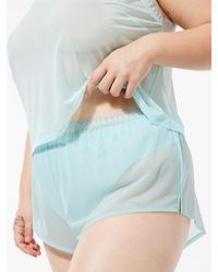 Savage X - Logo-trim Mesh Sleep Shorts - Lyst