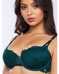 Savage X - Savage Not Sorry Lightly Lined Lace Balconette Bra - Lyst