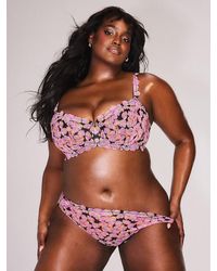 Savage X - Sun Tide Floral Lace Unlined Balconette Bra - Lyst