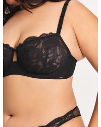 Savage X - Lace Flow Unlined Balconette Bra - Lyst