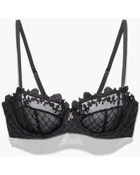 Savage X - Baroque Bondage Unlined Balconette Bra - Lyst