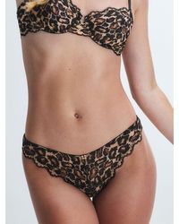 Savage X - On The Prowl Lace Thong - Lyst