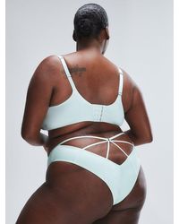 Savage X - Savage Not Sorry Open-back Strappy Brazilian Knickers - Lyst