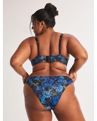 Savage X - Floral Rush High-leg Bikini Knickers - Lyst