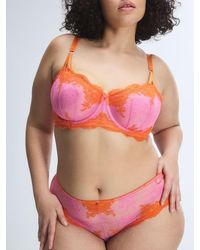 Savage X - Lacestruck Unlined Balconette Bra - Lyst