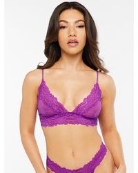 Savage X - Dotted Mesh Bralette - Lyst