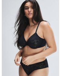 Savage X - Lavish Lace Unlined Plunge Bra - Lyst