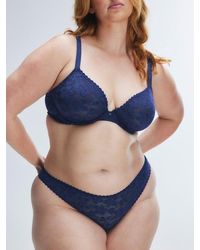 Savage X - Lavish Lace Unlined Plunge Bra - Lyst