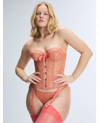 Savage X - Keepsake Lace Corset - Lyst