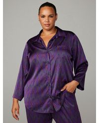 Savage X - Night Star Chaser Satin Sleep Top - Lyst