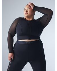 Savage X - Flow Zip-up Long-sleeve Top - Lyst