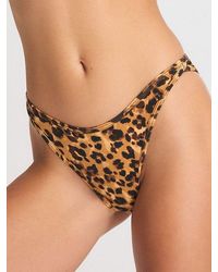 Savage X - Cotton Essentials High-leg Extra Cheeky Panty - Lyst