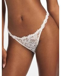 Savage X - Romantic Corded Lace G-string Knickers - Lyst