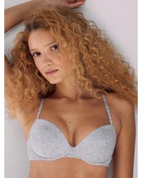 Savage X - Cotton Essentials Demi T-shirt Bra - Lyst