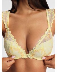 Savage X - Daisy Riot Lace Lightly Lined Plunge Bra - Lyst