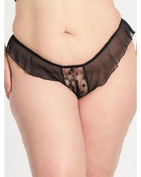 Savage X - Sweet Fetish Crotchless Brazilian Knickers - Lyst