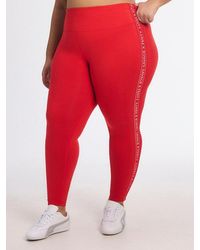 Savage X - Supple Flex High-waist Side Logo Band Legging - Lyst
