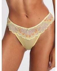Savage X - Daisy Riot Lace Thong Panty - Lyst