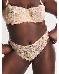Savage X - Romantic Corded Lace Brazilian Panty - Lyst
