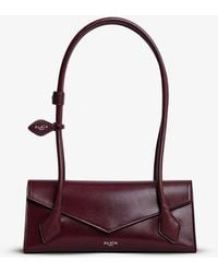 Alaïa - Le Teckel Flap Small Leather Bag - Lyst