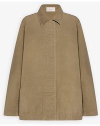 The Row - Baeza Jacket Sandy Buff - Lyst