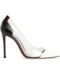 gianvito rossi white plexi