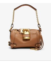 Chloé - Paddington Small Brown Shoulder Bag - Lyst