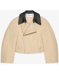 Givenchy - Short Beige Zipped Jacket - Lyst
