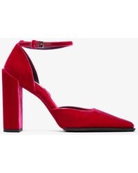 Alaïa - D' Orsay 90 Velvet Décolleté - Lyst