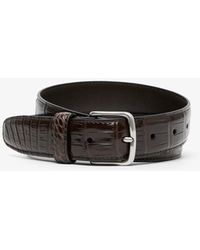 The Row - Classic Brown Leather Belt - Lyst