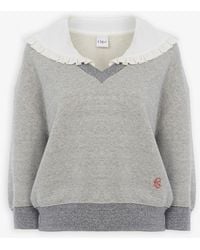 Chloé - Collared V-neck Jumper - Lyst