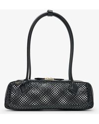 Alaïa - Le Teckel Medium Black Leather Bag - Lyst